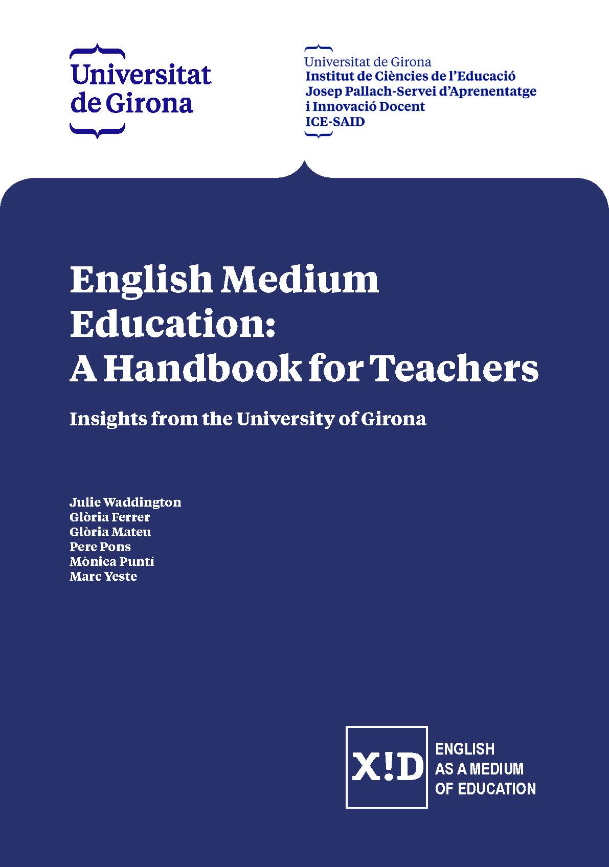 English Medium Education: A Handbook for Teachers