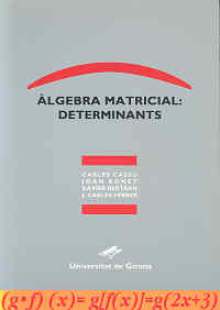 Àlgebra matricial: determinants