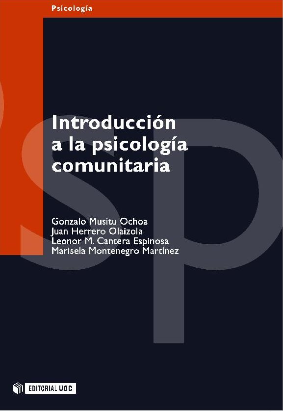 Introducción a la psicología comunitaria