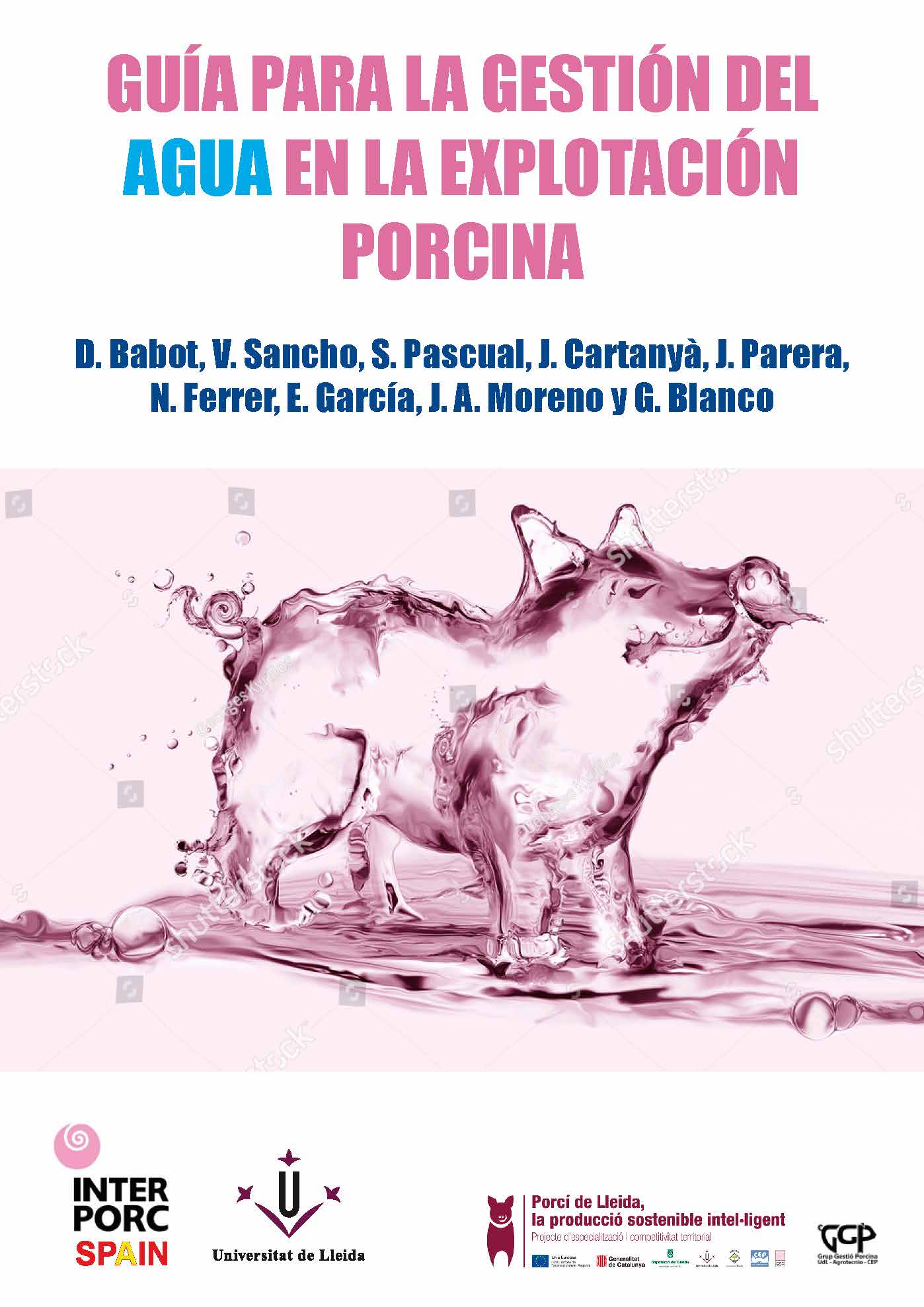 Guía para la gestión del agua en la explotación porcina