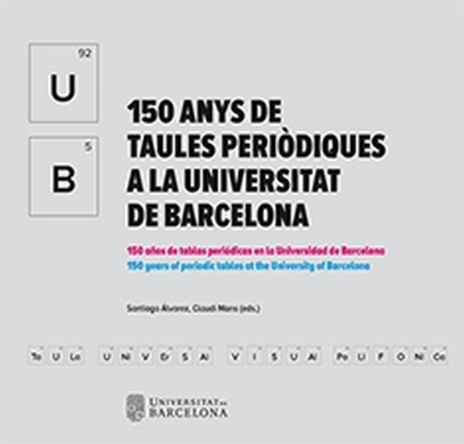 150 anys de taules periòdiques a la Universitat de Barcelona