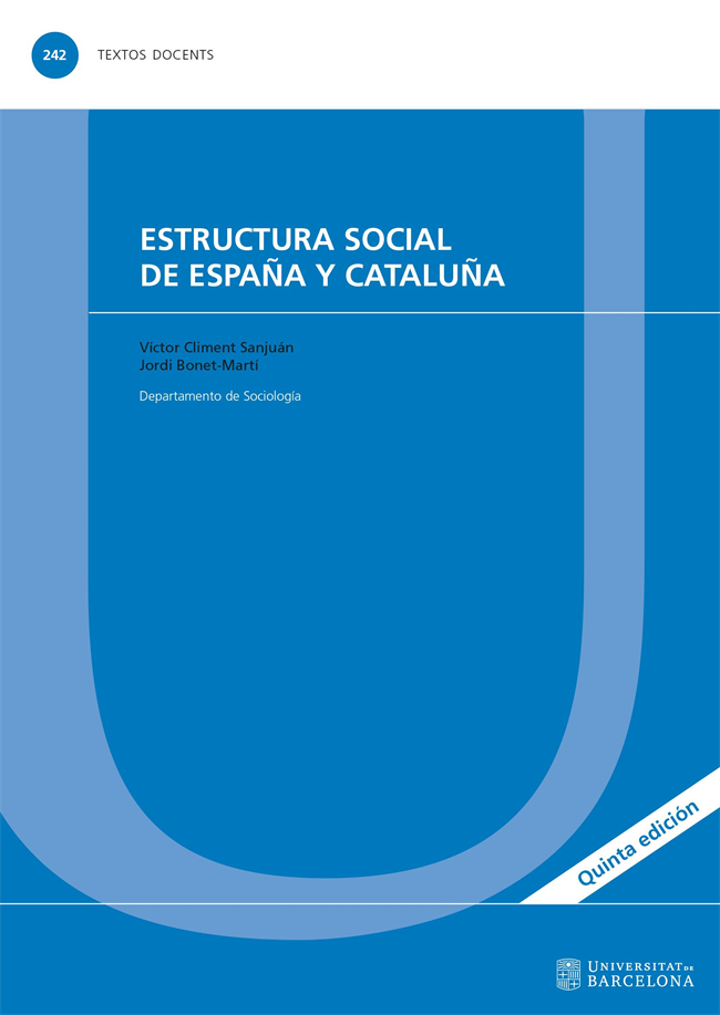 Estructura social de EspaÃ±a y CataluÃ±a