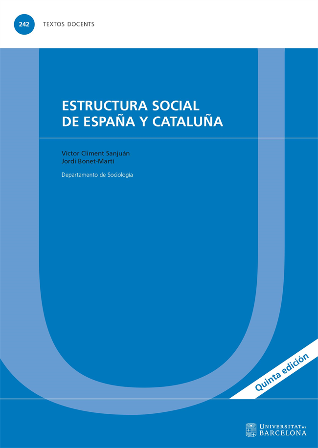 Estructura social de España y Cataluña