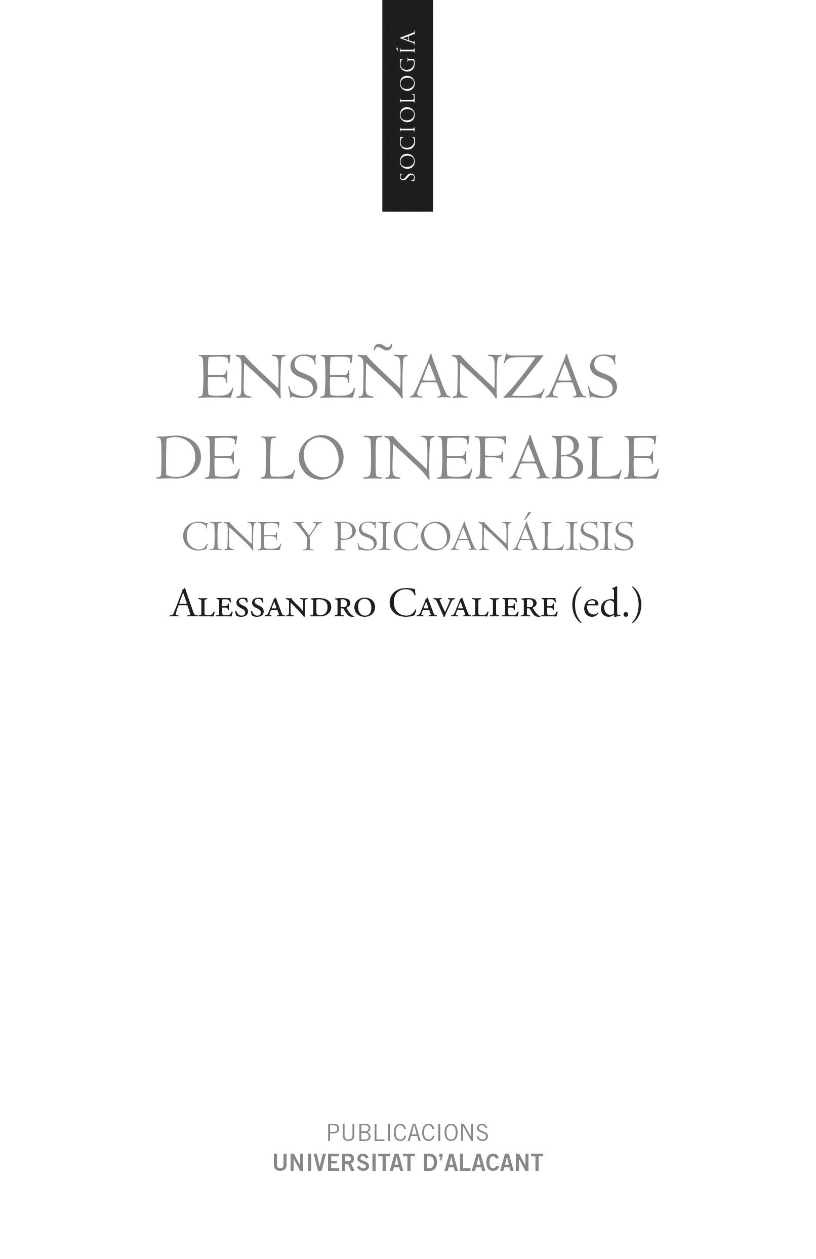 Enseñanzas de lo inefable