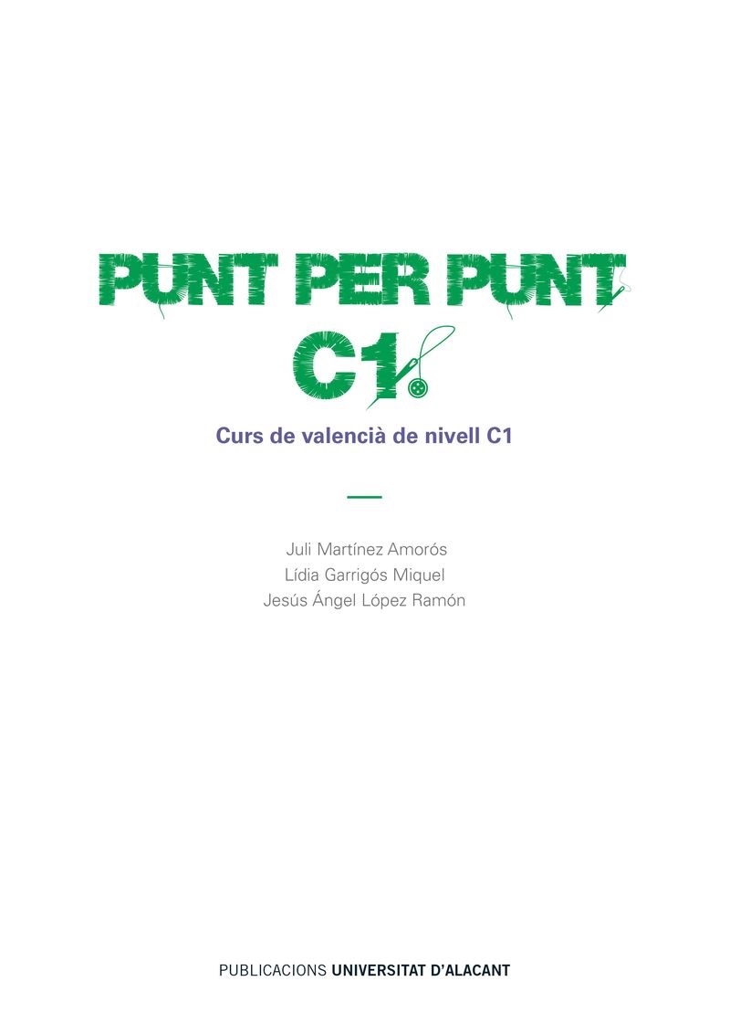 Punt per punt. C1