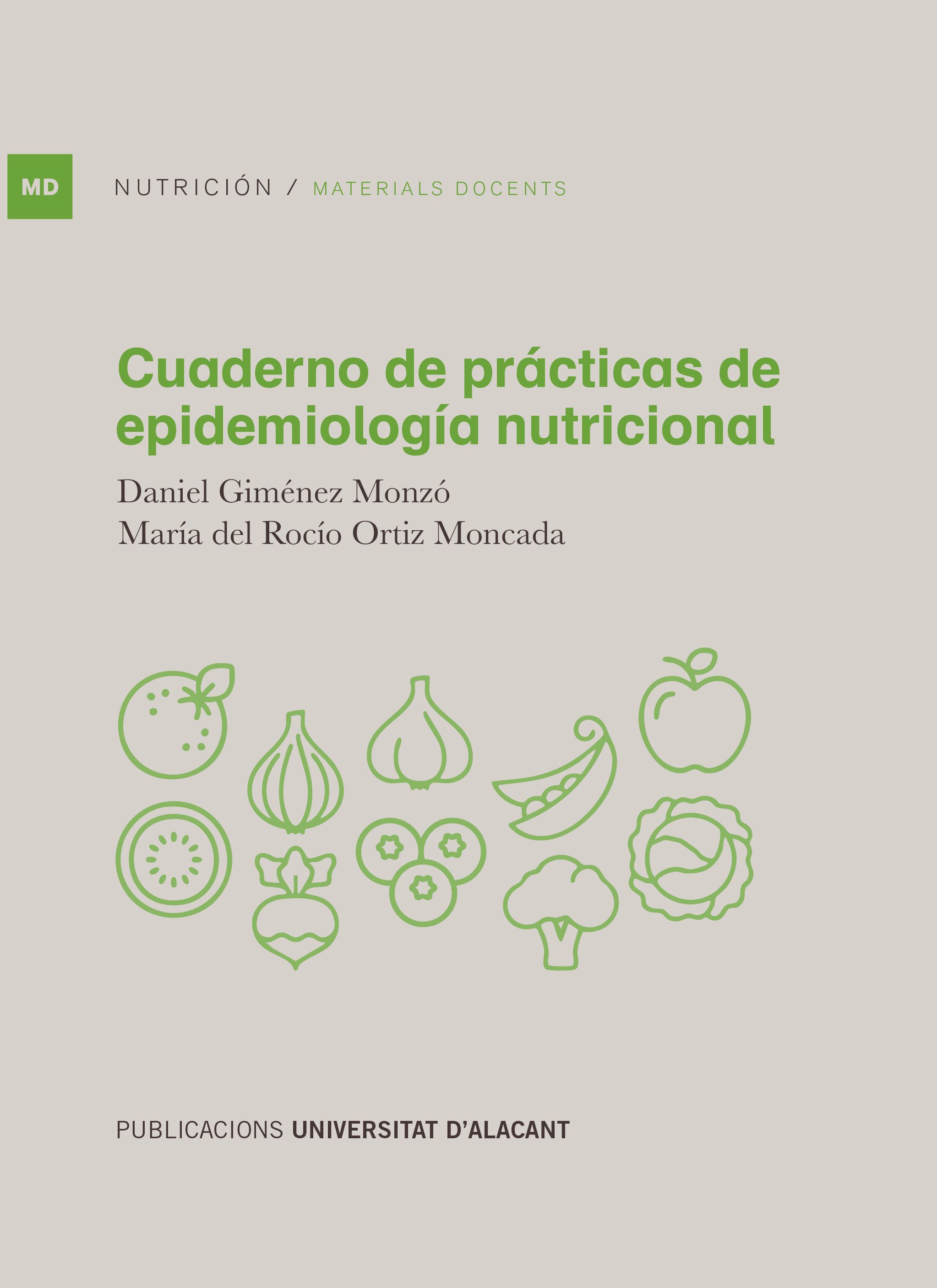 Cuaderno de prácticas de epidemiología nutricional