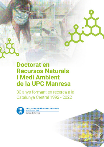 Doctorat en Recursos Naturals i Medi Ambient de la UPC Manresa