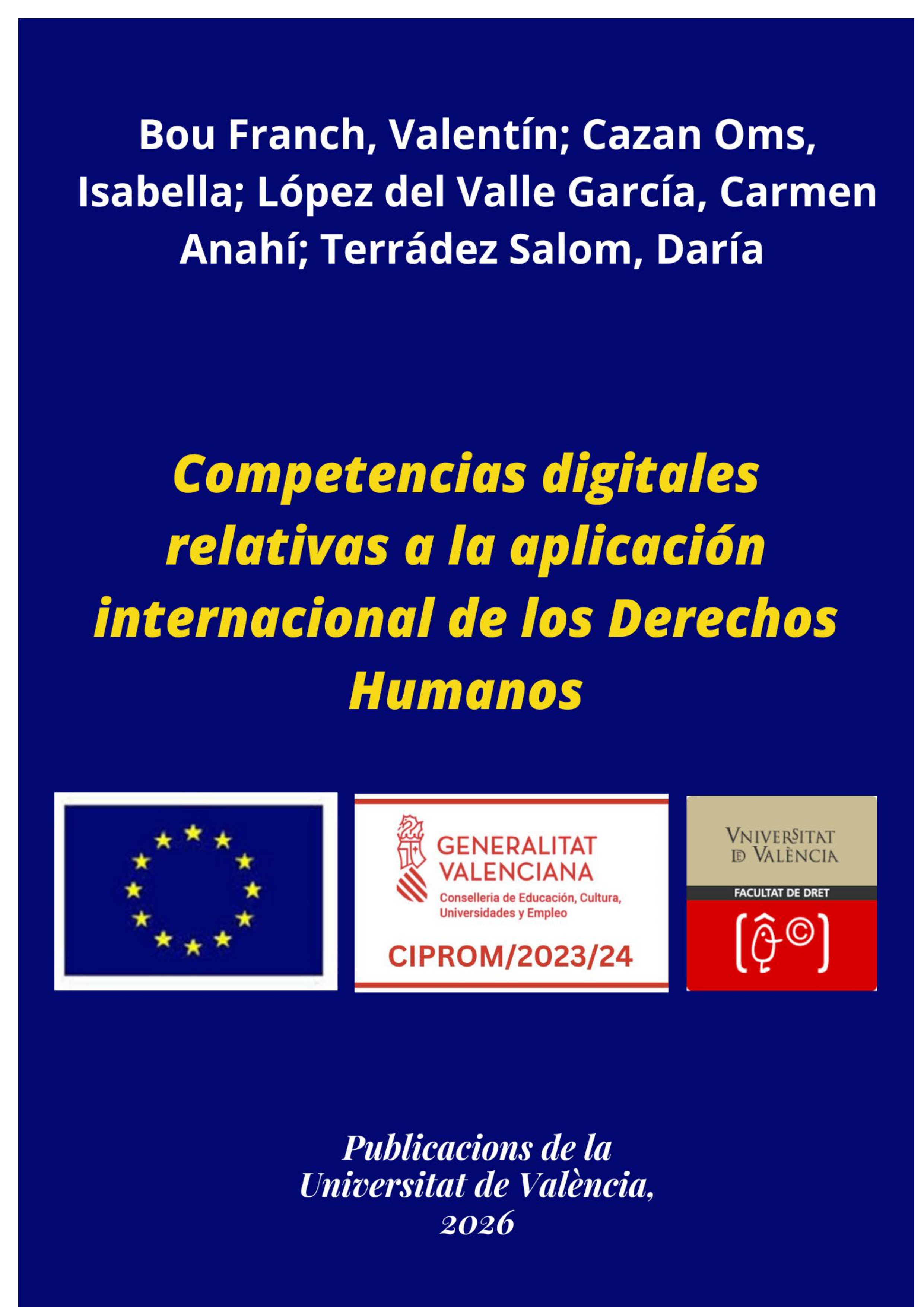 Competencias digitales relativas a la aplicación internacional de los Derechos Humanos