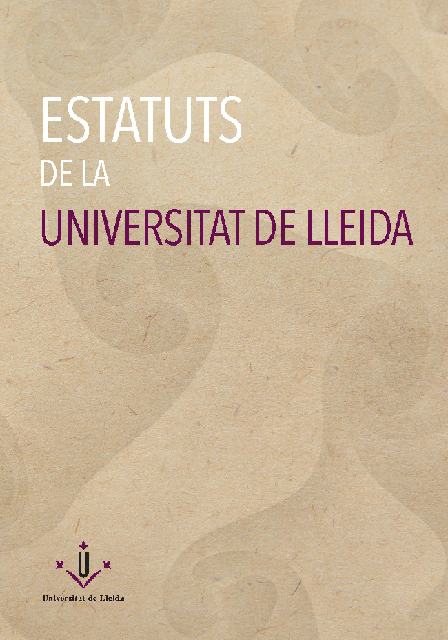 Estatuts de la Universitat de Lleida